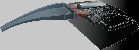 Luftansauger Shade/Wire